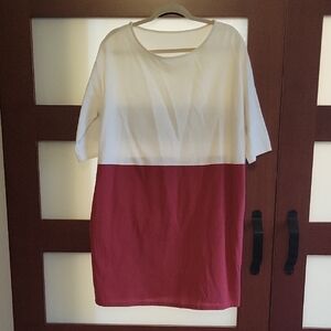 Fun Red and White Women's Tunic Dress